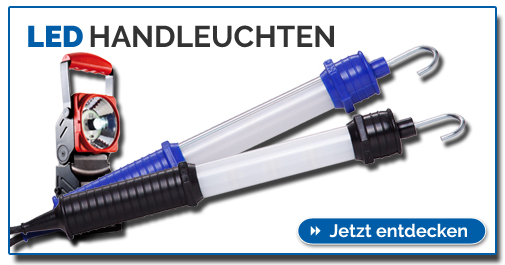 KIRA LED Handleuchten und Werkstattlampen für Industrie und Handwerk KIRA Leuchten - grosse Auswahl an Handleuchten und Inspektionslampen