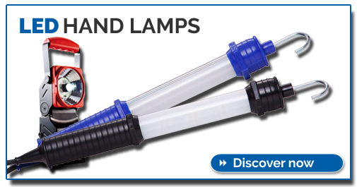 KIRA LED hand lamps and workshop lamps for industry and trade KIRA Leuchten - Large selection of hand lamps and inspection lamps