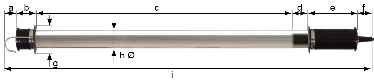 Dimensions KE-LED 5030 - Industrie LED Handleuchte