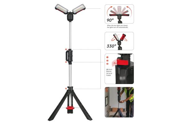 Acculux WL 6000 LED Funktionen