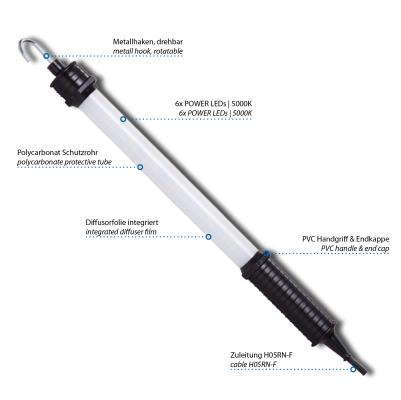 Preview: KE-LED 3006-P LED Handleuchte Detail