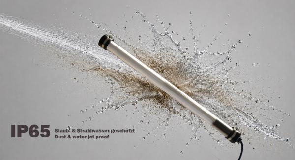 Preview: LED Rohrleuchte mit IP65 Schutz