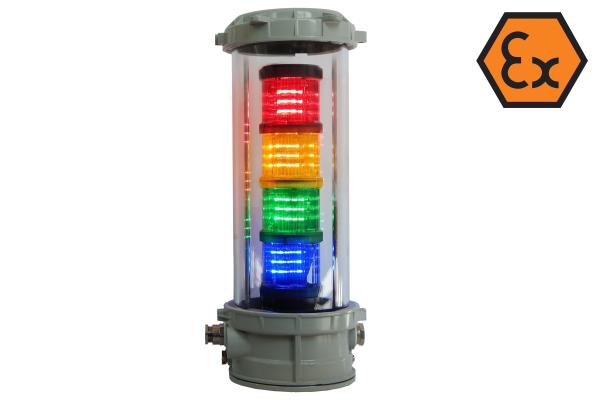 EX ST LED Signaltower mit EX-Schutz