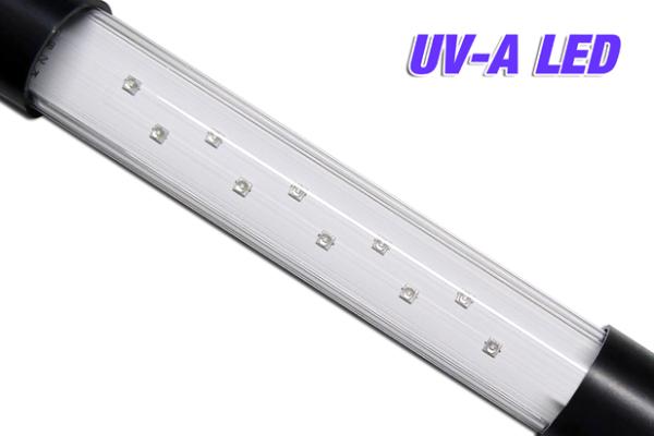 LED UV-A Leuchte Schutzrohr aus Plexiglas