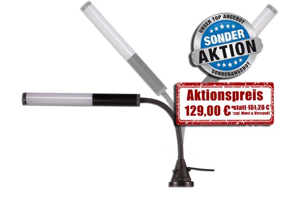 KE-LED 4010-P/A-M with mounting plate