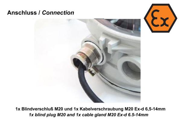 EX ST LED Signalsäule Anschluss